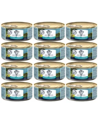 ZIWIPEAK Cat Mackerel&amp;Lamb set conserve pisici 12 x 85 g cu macrou si miel