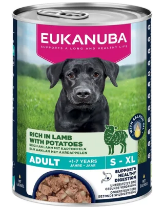 EUKANUBA Life Care Adult Rich in Lamb 400 g pate câini bogat în miel și cartofi