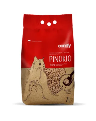 COMFY Pinokio Asternut din lemn pentru litiera 14 L (2x7 L)