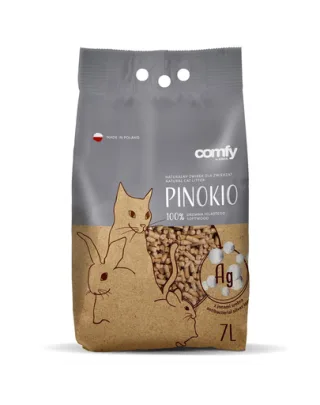 COMFY Pinokio Peleti din lemn pentru litiera Silver Guard 14 L (2x7 L)