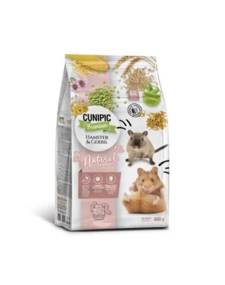 CUNIPIC Premium Hamster Gerbil 600g hrana pentru hamsteri si gerbili