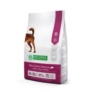 Hrana uscata caini, Nature s Protection Dog Mini Adult Extra Salmon 7,5 kg