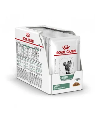 ROYAL CANIN Cat Satiety Feline 48 x 85 g hrana dietetica pisici adulte supraponderale/obeze