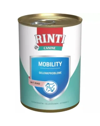 RINTI Canine Mobility beef 400 g hrana dietetica cu vita, pentru caini