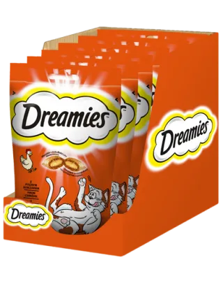 DREAMIES 6x60 g recompense cu pui pentru pisici