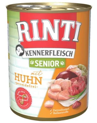 RINTI Kennerfleish Senior Chicken 400 g Hrana umeda pentru caine senior, cu pui
