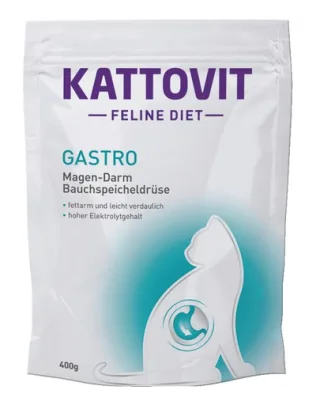 KATTOVIT Feline Diet Gastro hrana uscata dietetica pentru pisici cu afectiuni gastrointestinale 400 g
