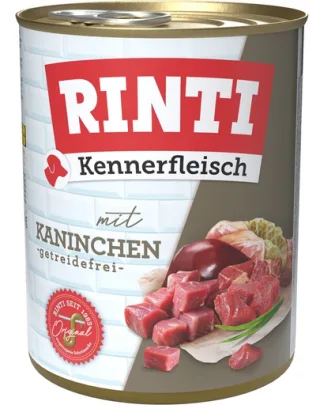 RINTI Kennerfleisch Rabbit 800 g conserva hrana umeda caini