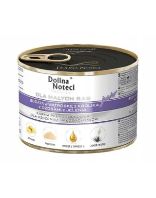 Hrană umedă junior câini talie mică DOLINA NOTECI Premium 24x185 g
