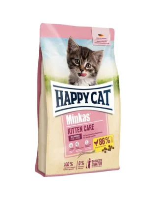 HAPPY CAT Minkas Kitten Care, hrana uscata pentru pisoi mici, 10 kg