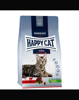 HAPPY CAT Culinary hrana uscata pisici adulte, vita bavareza 4 kg