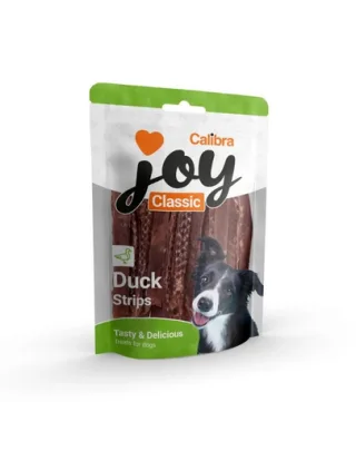 CALIBRA Dog Joy Classic Duck Strips 80 g fâșii de rață