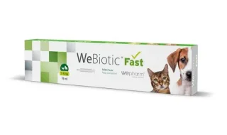 Pasta palatabila pentru caini  pisici WeBiotic Fast 15 ml