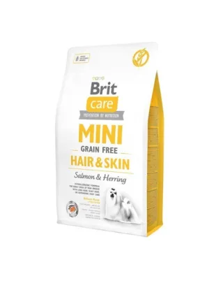 BRIT Care Mini Grain Free Hair&amp;Skin 7 kg hrana caine talie mica