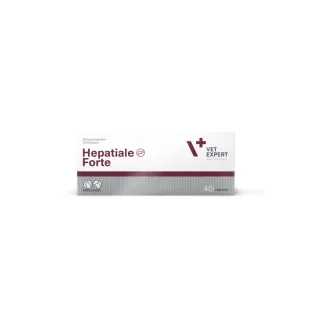 VET EXPERT Hepatiale Forte, supliment sistem hepatic câini, comprimate VET EXPERT Hepatiale Forte, supliment sistem hepatic câini și pisici, cutie, 40 comprimate