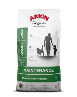 ARION Original Maintenance Adult Large Chicken Rice 12 kg rase mari de caini, cu pui