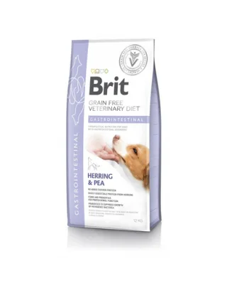 BRIT Veterinary Diets Dog Gastointestinal Dieta veterniara pentru caini adulti cu probleme gastrointestinale 12 kg