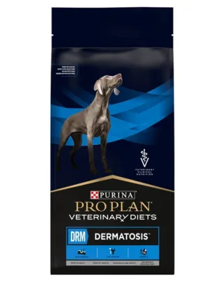 PURINA PRO PLAN Veterinary Diets Canine Dermatosis 12 kg hrană câini cu probleme dermatologice