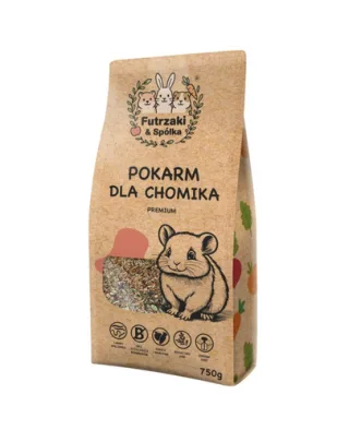 KUCHNIA SZEFA Futrzaki i Spółka Hrană pentru hamsteri 750 g