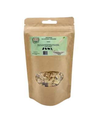 HAPPY DOG Bucătăria Șefului Gustare pentru rozătoare și iepuri cu păstârnac 50 g