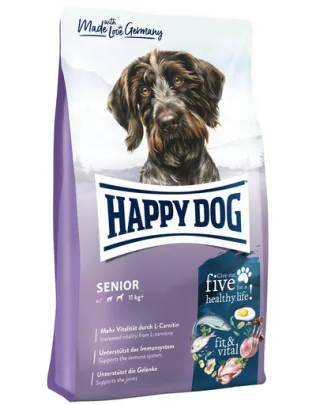 HAPPY DOG Supreme Fit &amp; Vital Senior hrana uscata caini senior, 12 kg