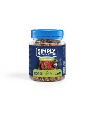 SIMPLY FROM NATURE Smart Bites Recompensa caini, din cal 130 g