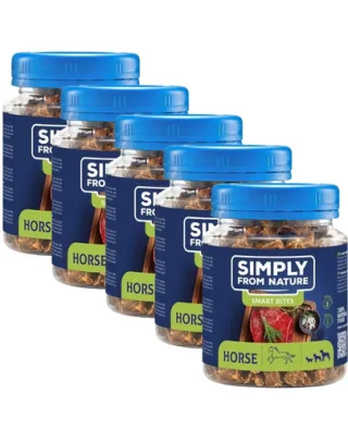 SIMPLY FROM NATURE Smart Bites recompense dresaj caini 5x130 g din cal