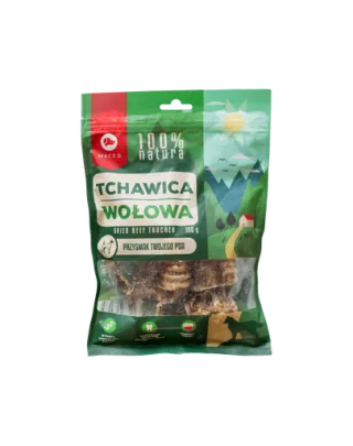 MACED 100% Nature Recompensa pentru caini, trahee de vita 100 g