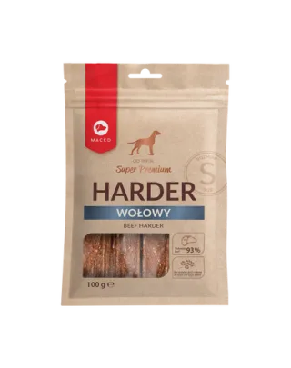 MACED Super Premium Harder Batoane de ros pentru caini, cu vita S 100 g