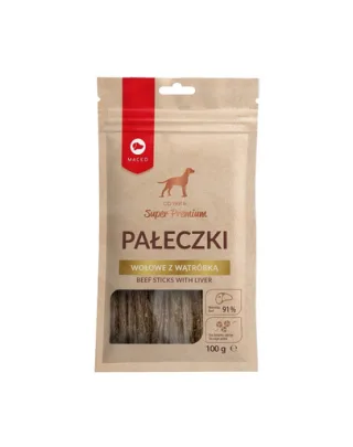 MACED Batoane pentru caini, cu ficat de vita 100g