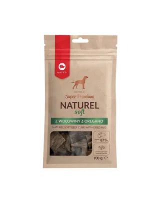 MACED Super Premium Naturel Soft Recompense caini, cu vita si oregano 100g