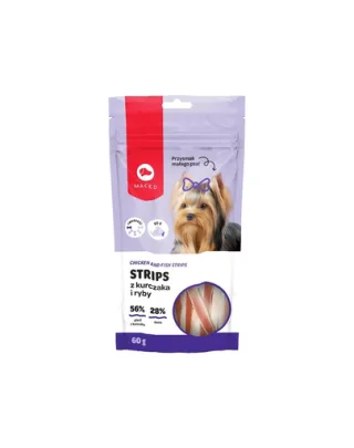 MACED York Strips Batoane pentru caini, cu pui si peste 60 g