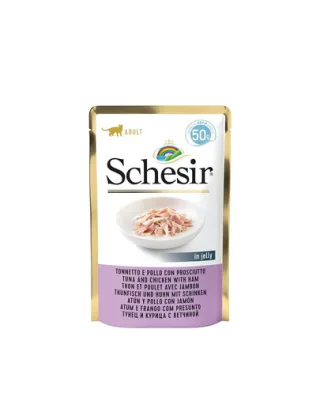 SCHESIR Ton cu pui și șuncă 50 g