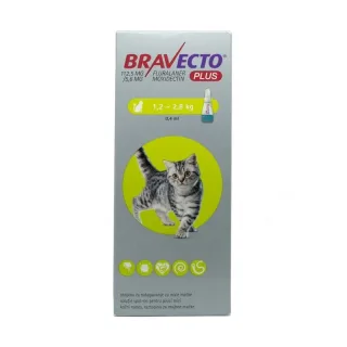 Bravecto Plus Pisica, 1 pipeta