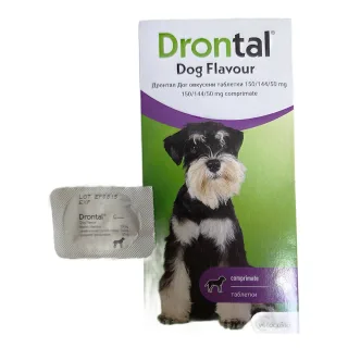 Drontal Caine, 1 tableta