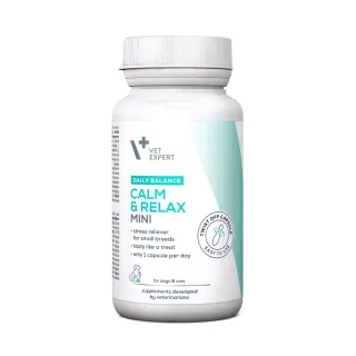 Vet Expert Calm & Relax Mini, 30 capsule Twist-Off