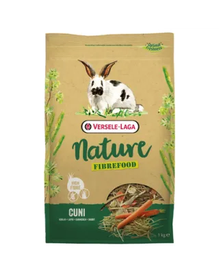 VERSELE-LAGA Cuni Nature Fibrefood - light &amp; sensitive pentru iepuri și iepuri pitici 1 kg