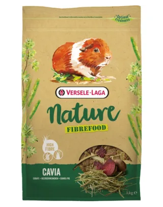 VERSELE-LAGA Cavia Nature Fibrefood - Light &amp; Sensitive pentru porcușori de Guineea cu sistem digestiv sensibil 1 kg