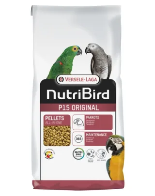 VERSELE-LAGA NutriBird P15 Original Hrana granulata pentru papagali mari 10 kg