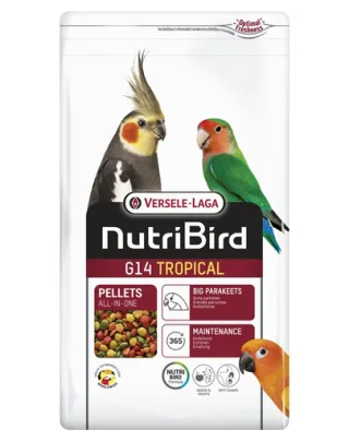 VERSELE-LAGA NutriBird G14 Tropical Hrana de baza pentru papagali de talie mare 1 kg
