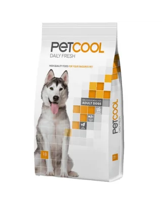 Hrană uscată câini adulți PETCOOL Daily Fresh 18 kg