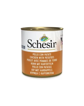 Hrană complementară câini SCHESIR Complements în jeleu 285 g pui și cartofi