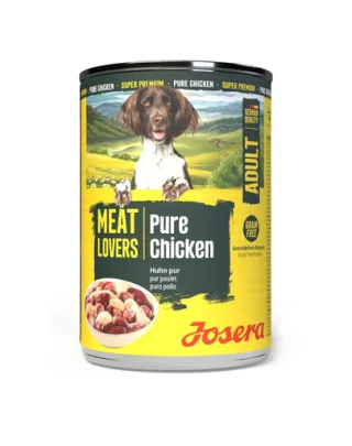 Hrană monoproteică câini Josera Meat Lovers Pure Chicken 400 g