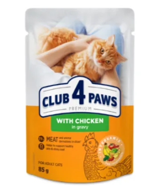 Club 4 Paws Pisica Plic Pui 85 g