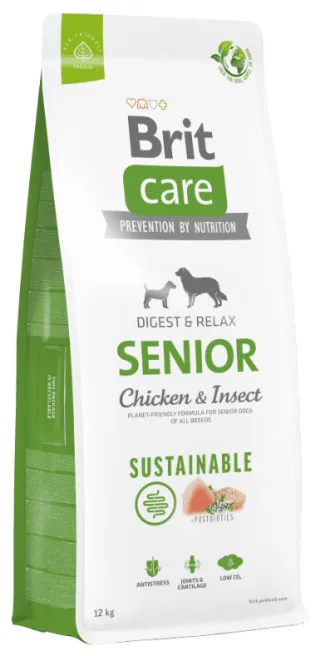 Brit Care Dog Sustainable Senior - 1-kg
