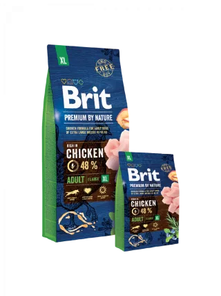 Brit Premium By Nature Adult XL - 15-kg