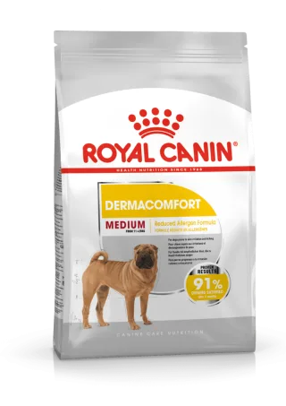Royal Canin Medium Dermacomfort - 12-kg
