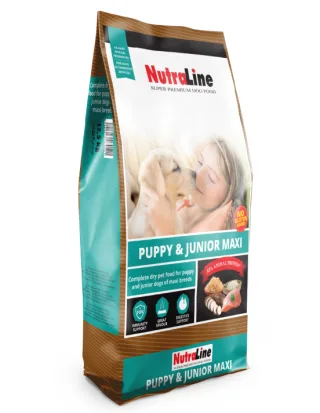 Nutraline Dog Puppy&amp;Junior Maxi 12.5 kg