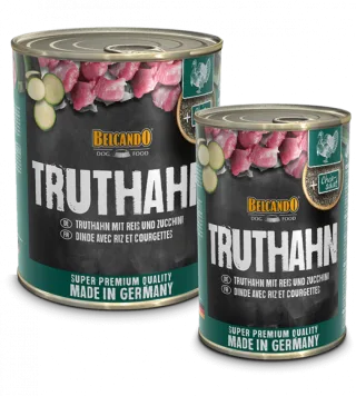Belcando Conserva Curcan Orez/Dovlecei 400 g