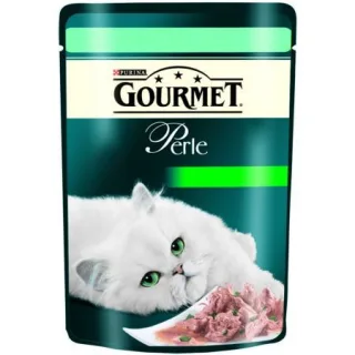 Gourmet Perle Plic Pastrav/Spanac 85 g